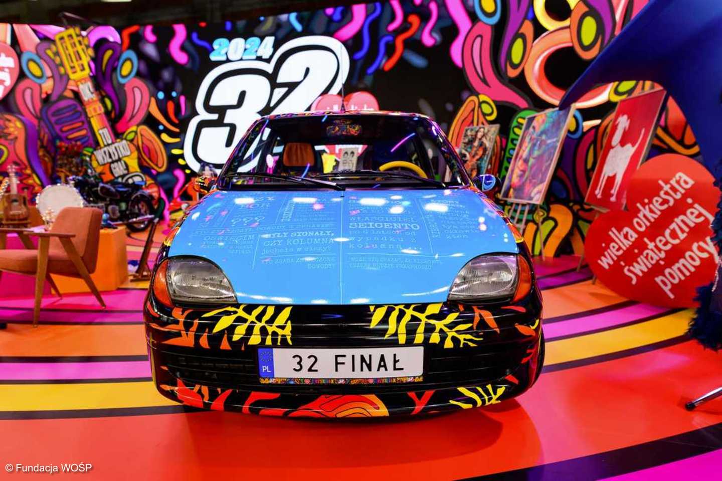 Fiat seicento na aukcji WOŚP