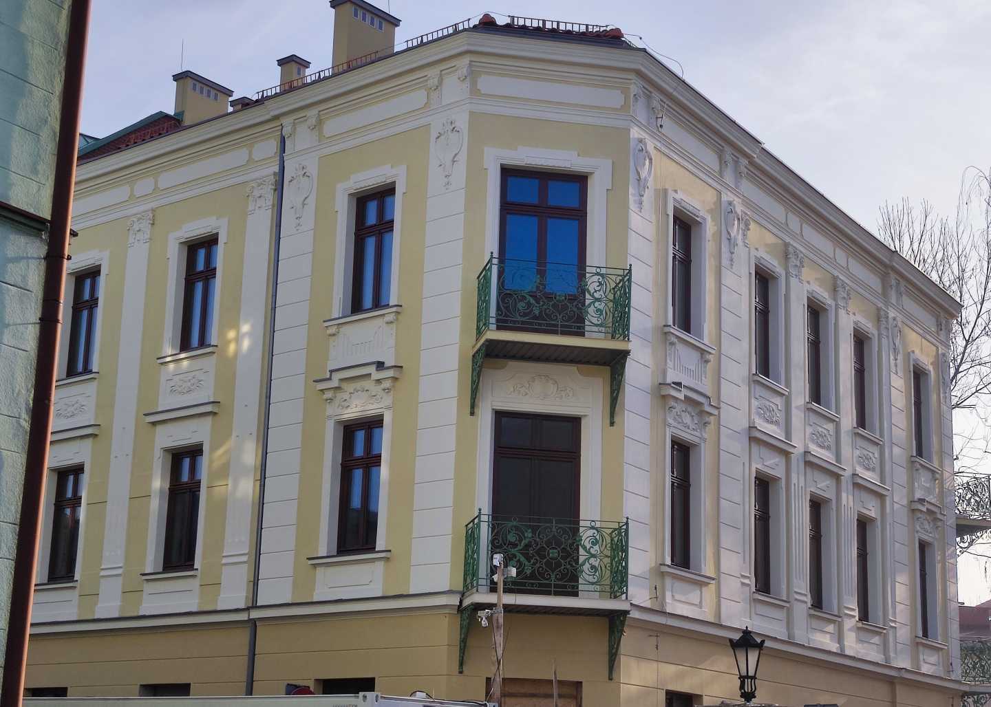 Zabytkowe kamienice w Oświęcimiu