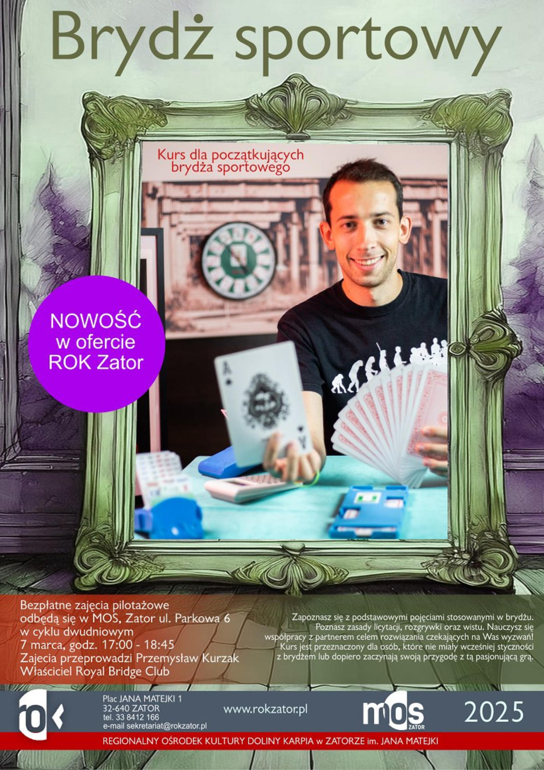 Chcesz nauczyć się brydża? W Zatorze rozpoczyna się kurs