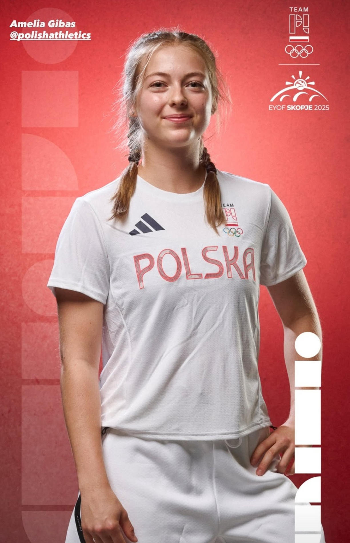 Amelia Gibas z osieckiej Brzeziny powalczy w konkursie rzutu oszczepem podczas Olimpijskiego Festiwalu Młodzieży Europy w Skopje.