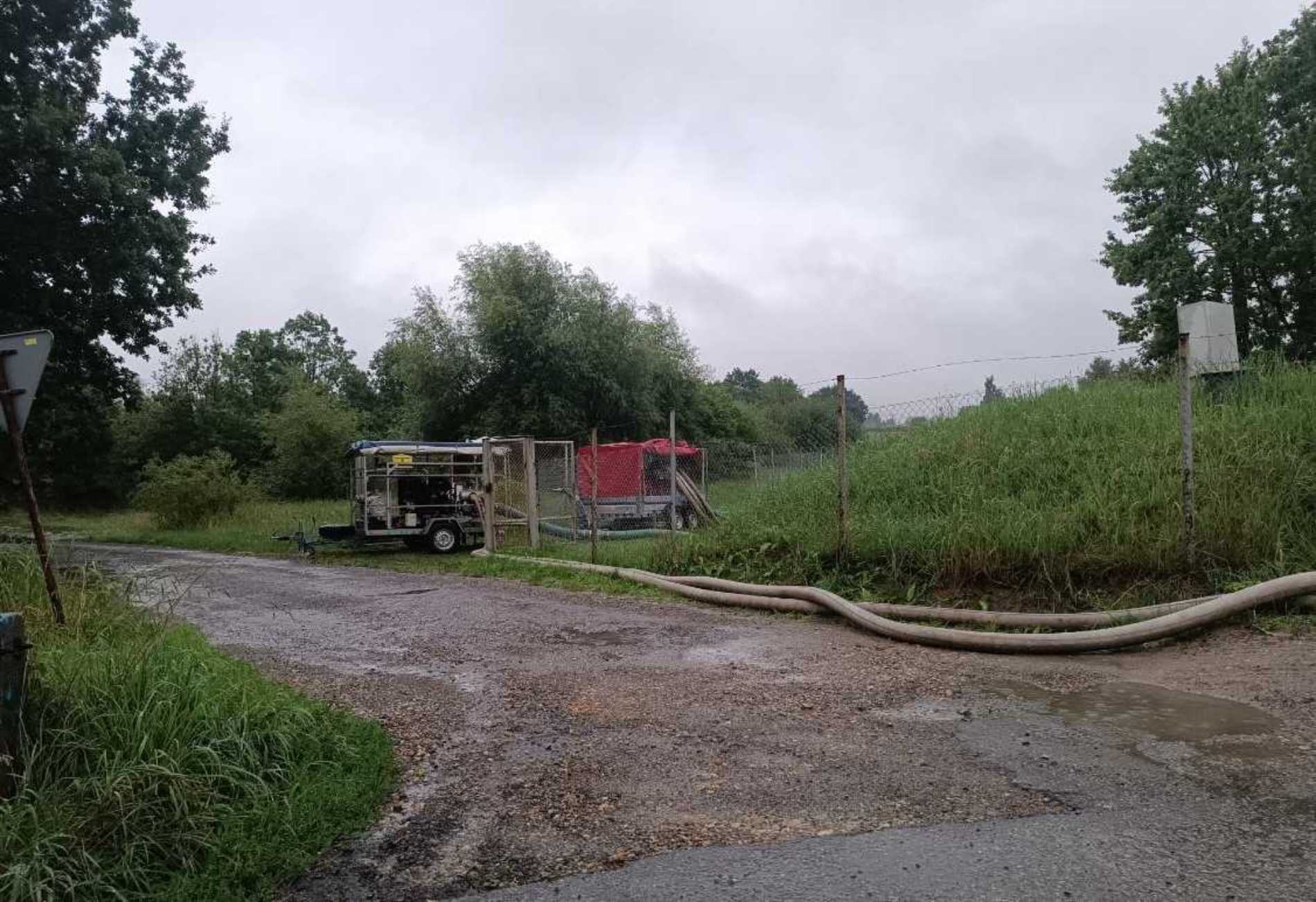 Podtopienia po ulewach