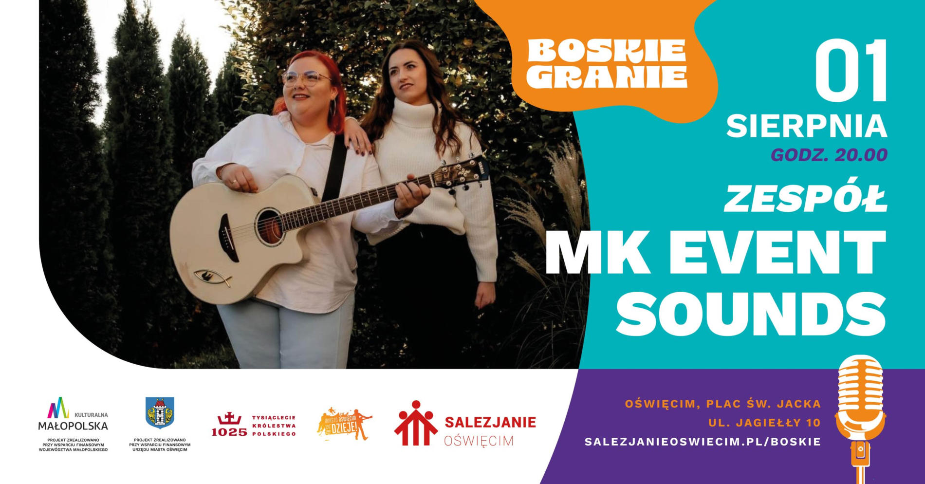 Na placu św. Jacka w Oświęcimiu rozbrzmią przeboje Maryli Rodowicz. Duet MK Event Sounds zagra koncert z muzyką na żywo.