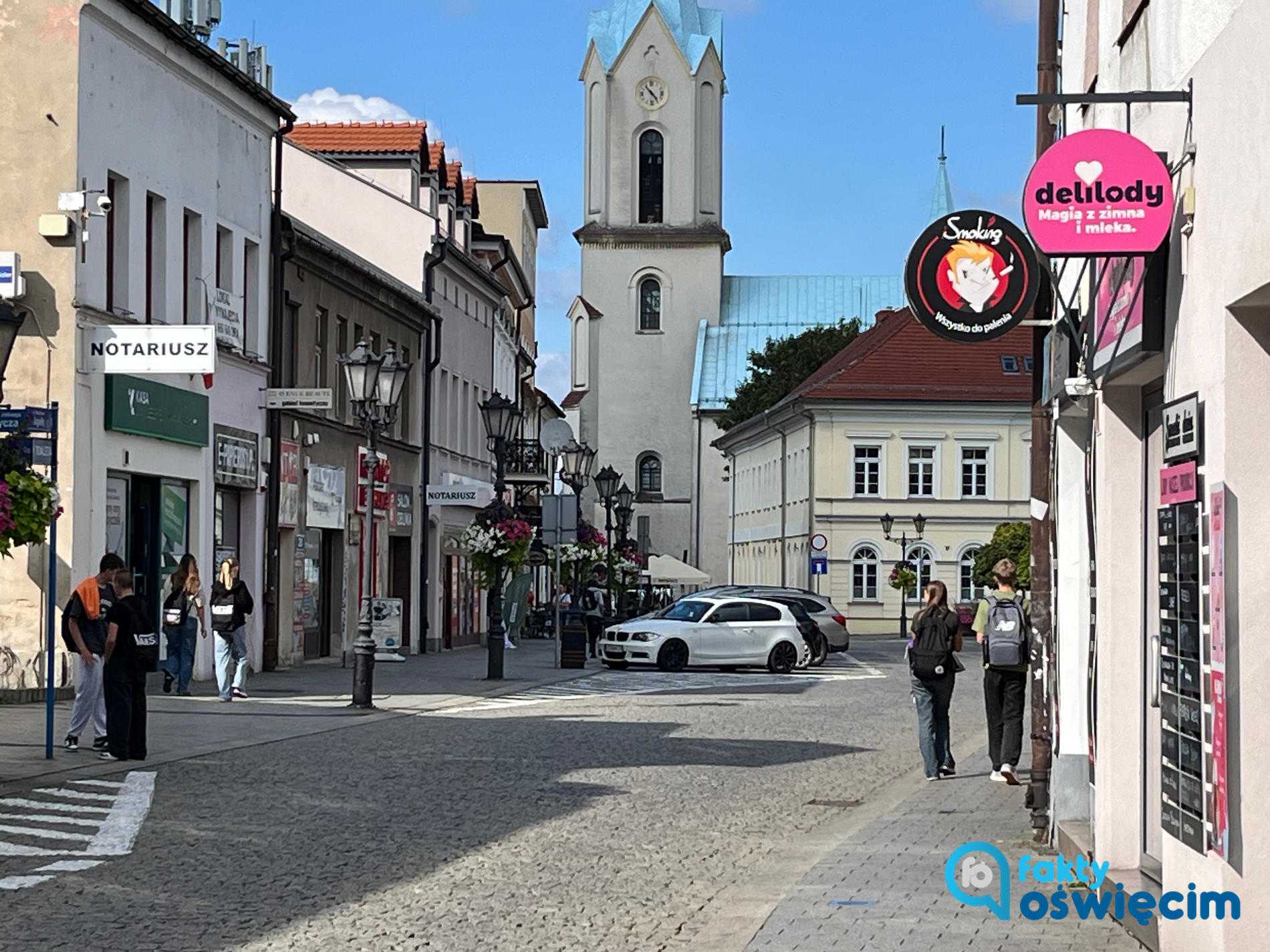 Reklamy w Oświęcimiu