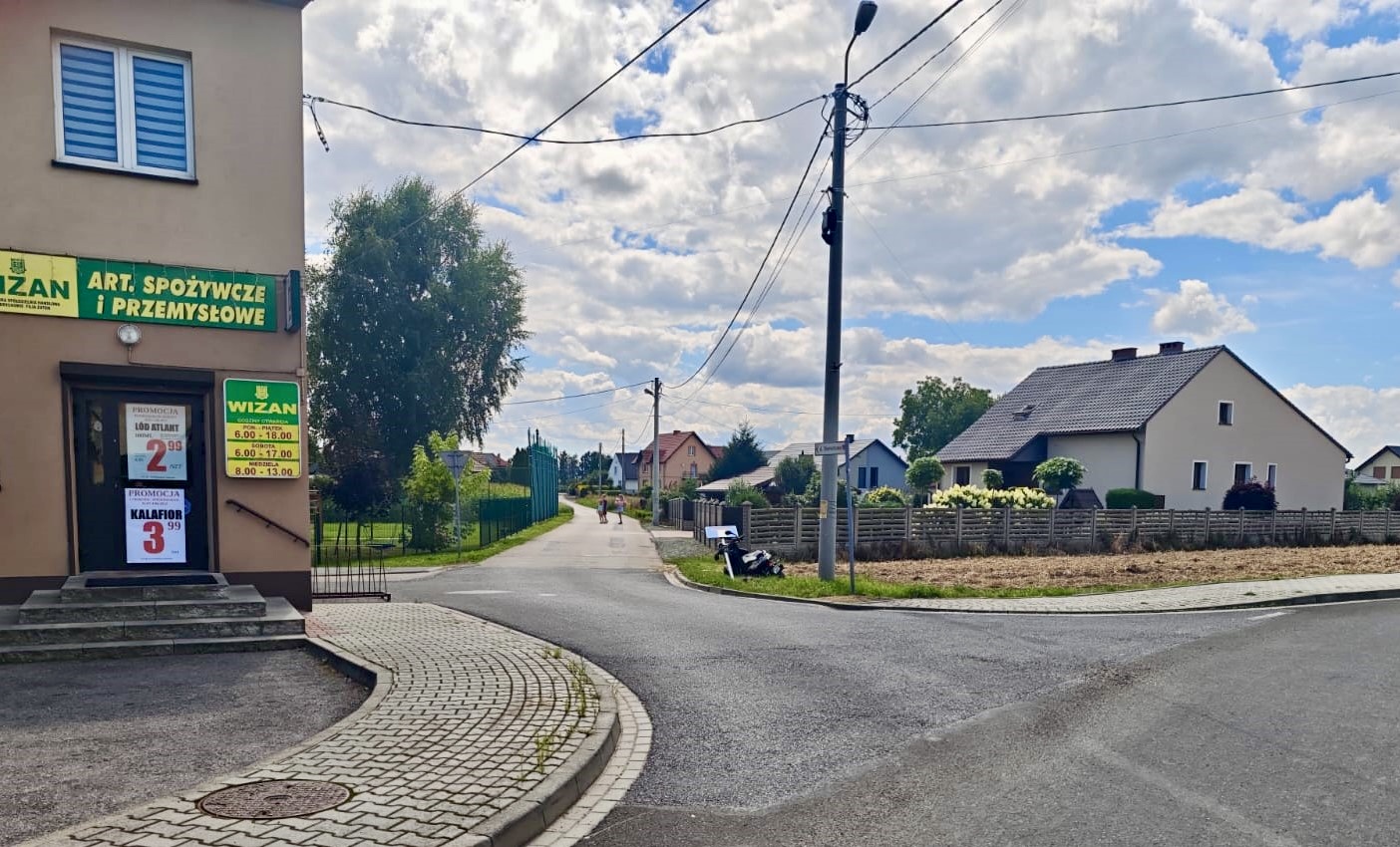 Jechał po alkoholu, wypadł z drogi i trafił do szpitala
