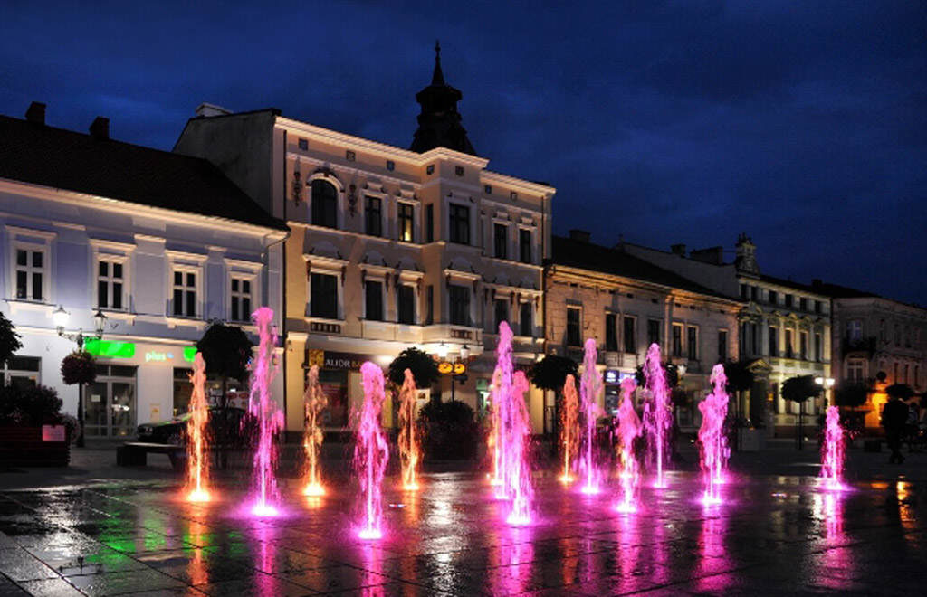 Rynek w Oświęcimiu startujący w konkursie