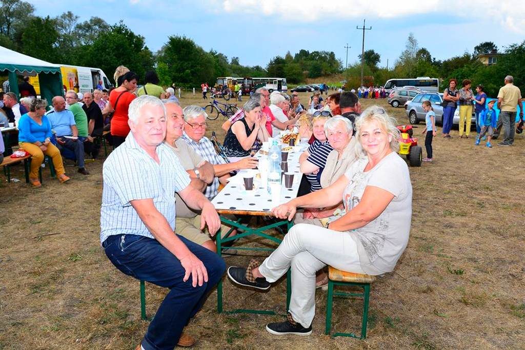 Podczas Ludowej Sielanki w Dolinie Przemszy.