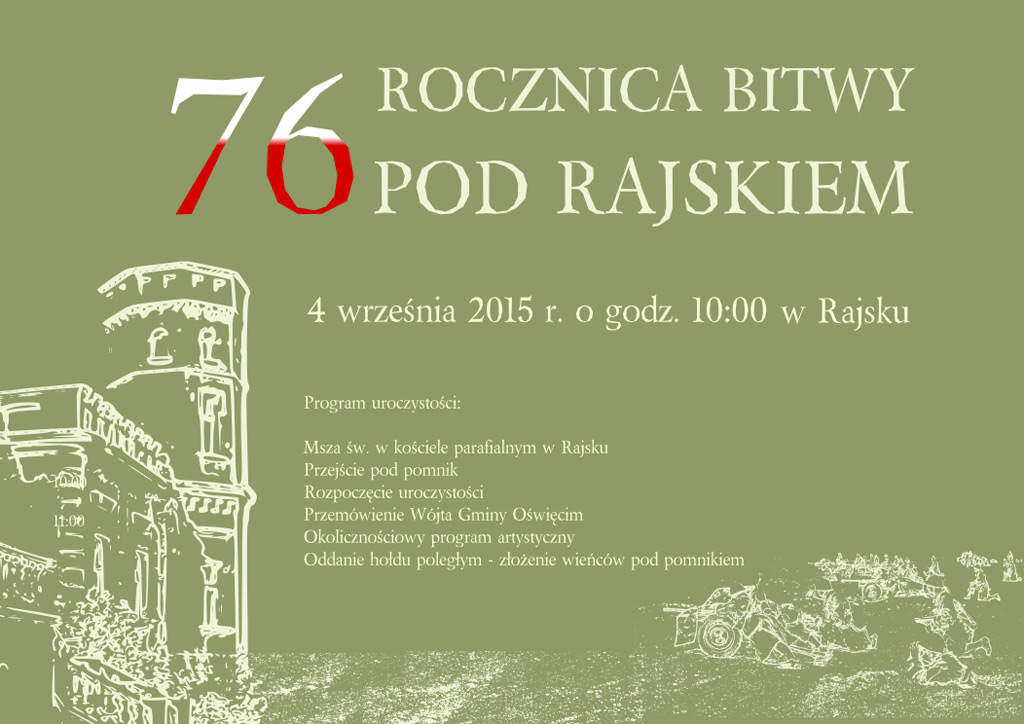 76. rocznica bitwy pod Rajskiem