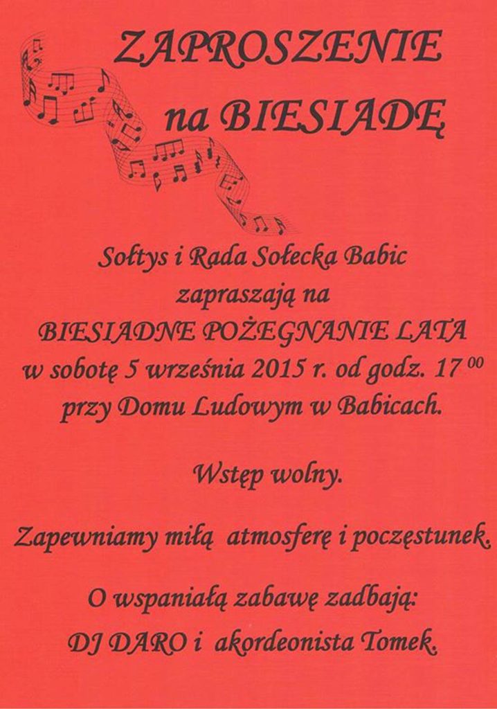 biesiasiada Babice