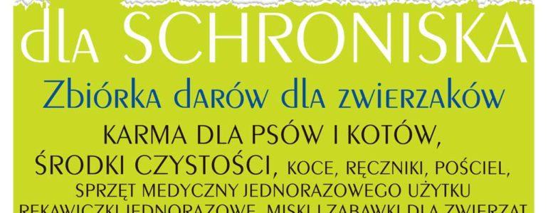 6. zbiórka mikołajkowa „Przyjaciele dla Schroniska”