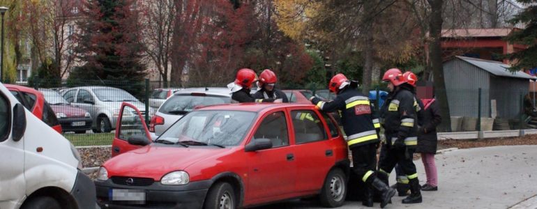 Zderzenie przed przejściem dla pieszych