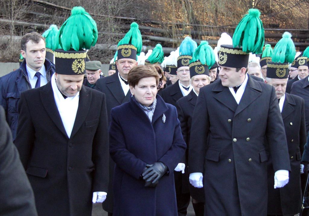 Barbórka, Libiąż, Brzeszcze, premier, Szydło