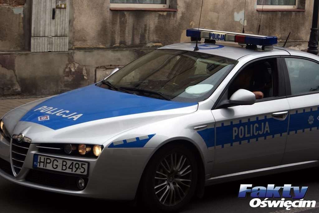 wypadek w Libiążu, Libiąż, wypadek droga nr 933, utrudnienia