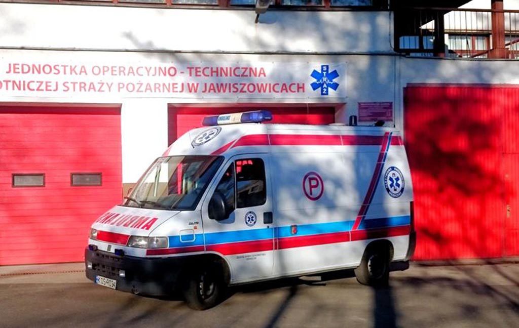 Jawiszowice, straż, ratownicy, ambulans, karetka, wyposażenie