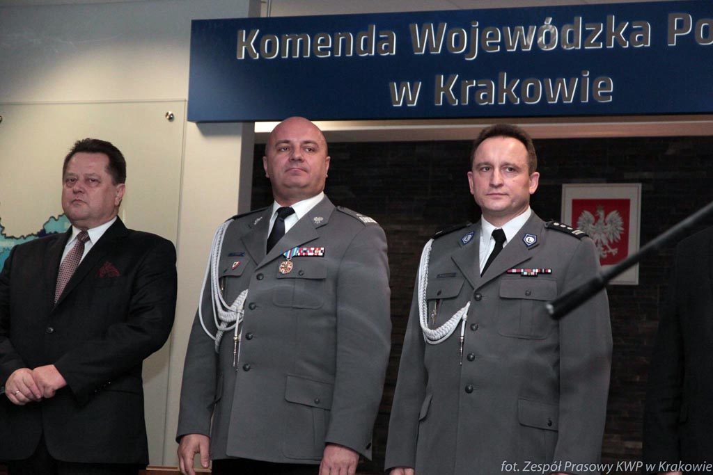 Kraków, Małopolska, komendant, policja, inspektor, Miłkowski