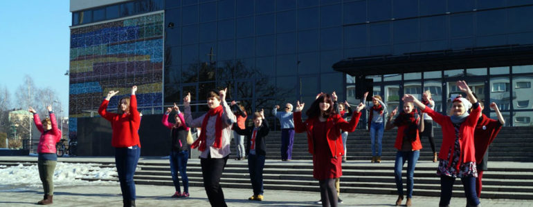 One Billion Rising w Oświęcimiu