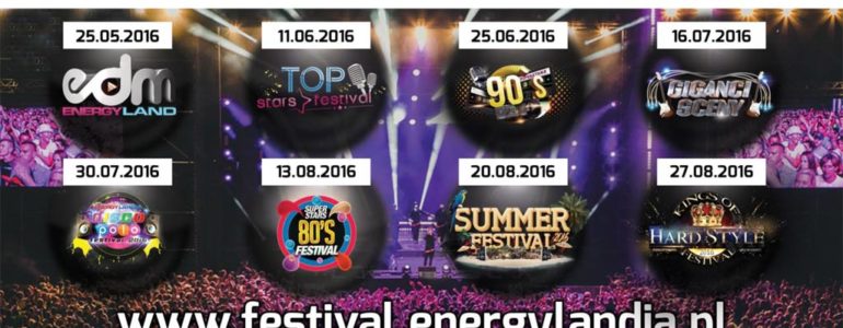 Energylandia planuje aż osiem festiwali