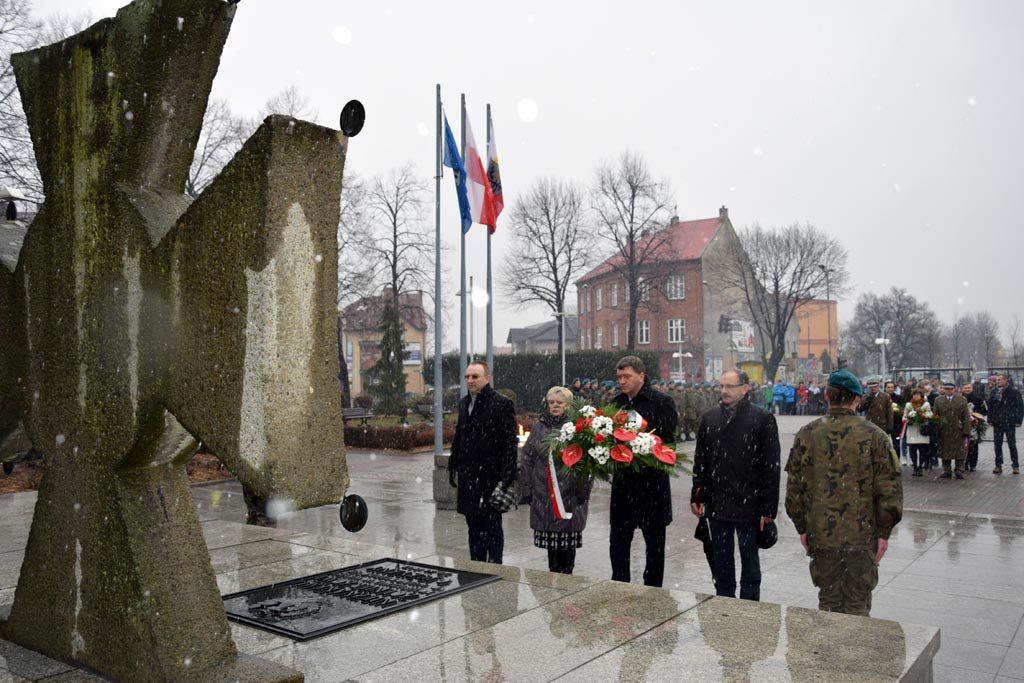 Oświęcim, delegacje Narodowy Dzień Pamięci Żołnierzy Wyklętych