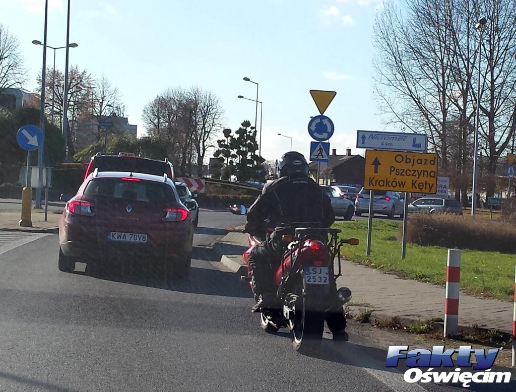 Oświęcim, DK nr 44, zderzenie, wypadek, Niwa