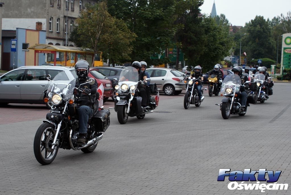 Oświęcim, Przeciszów, motocykle, motocykliści, pościg, ucieczka, policja