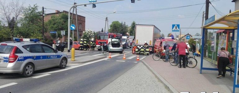 Wypadek w Bieruniu. Ruch na Śląsk wstrzymany