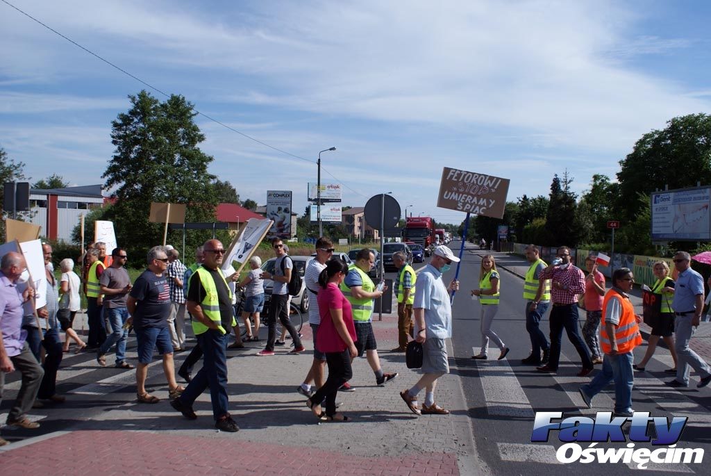 Oświęcim, fetor, stowarzyszenie, protest, smród, zapach