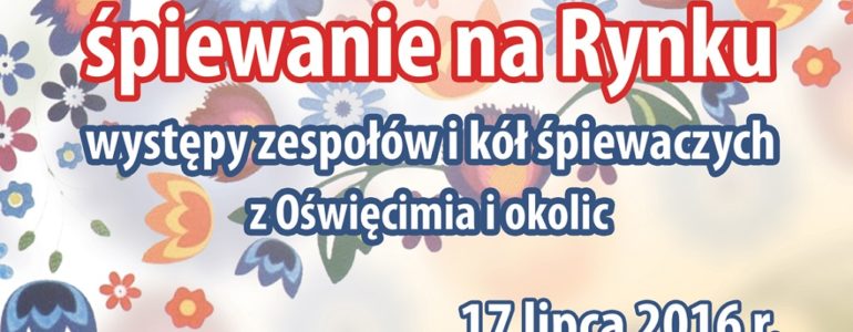 Kolejne wspólne śpiewanie na rynku