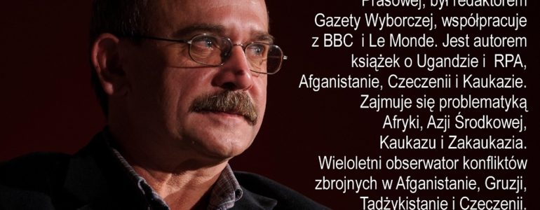 Wojciech Jagielski w Galerii Książki z FO