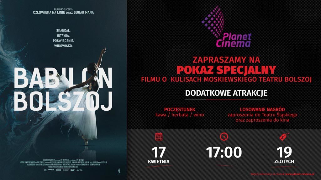 Oświęcim, Bolszoi, Babilon Bolszoi, Planet Cinema, kino, pokaz specjalny