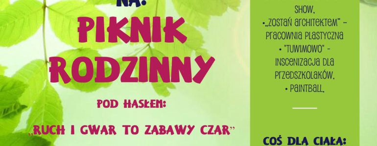 Piknik rodzinny w Zaborzu