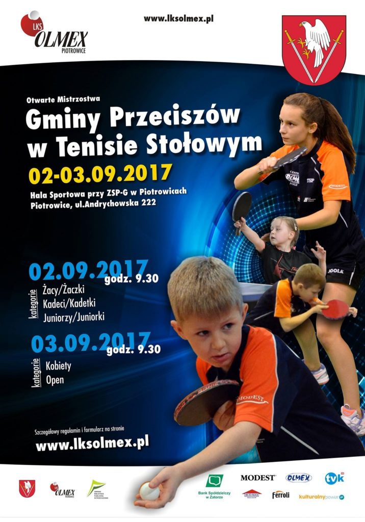 Mistrzostwa Gminy Przeciszów w Tenisie Stołowym