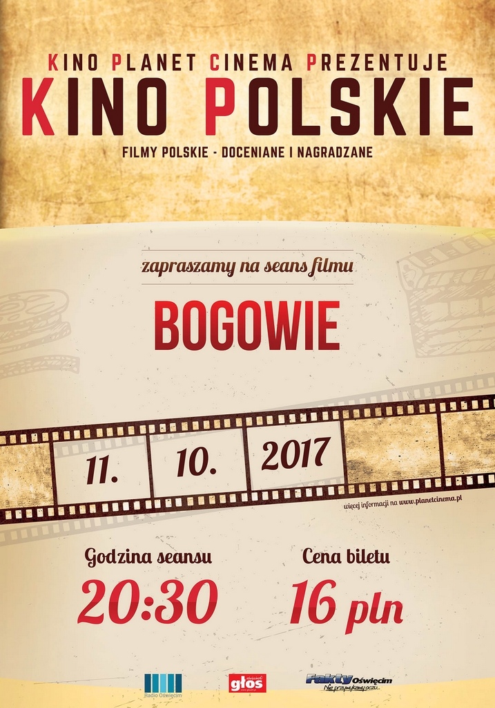 Kino Polskie to projekt, zainicjowany głównie dla widzów którzy mają ochotę zapoznać się z naszym dobrym polskim filmem. Teraz dostępne w Planet Cinema w Oświęcimiu.