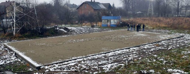 Powstało boisko w Broszkowicach