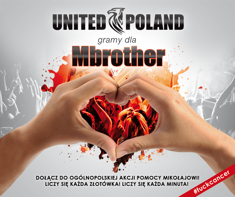 Klub Menago dołączył do ogólnopolskiej akcji United Poland! Gramy dla MBrothera! organizując imprezę SHAKE & HELP dla Mikołaja Jaskółki.