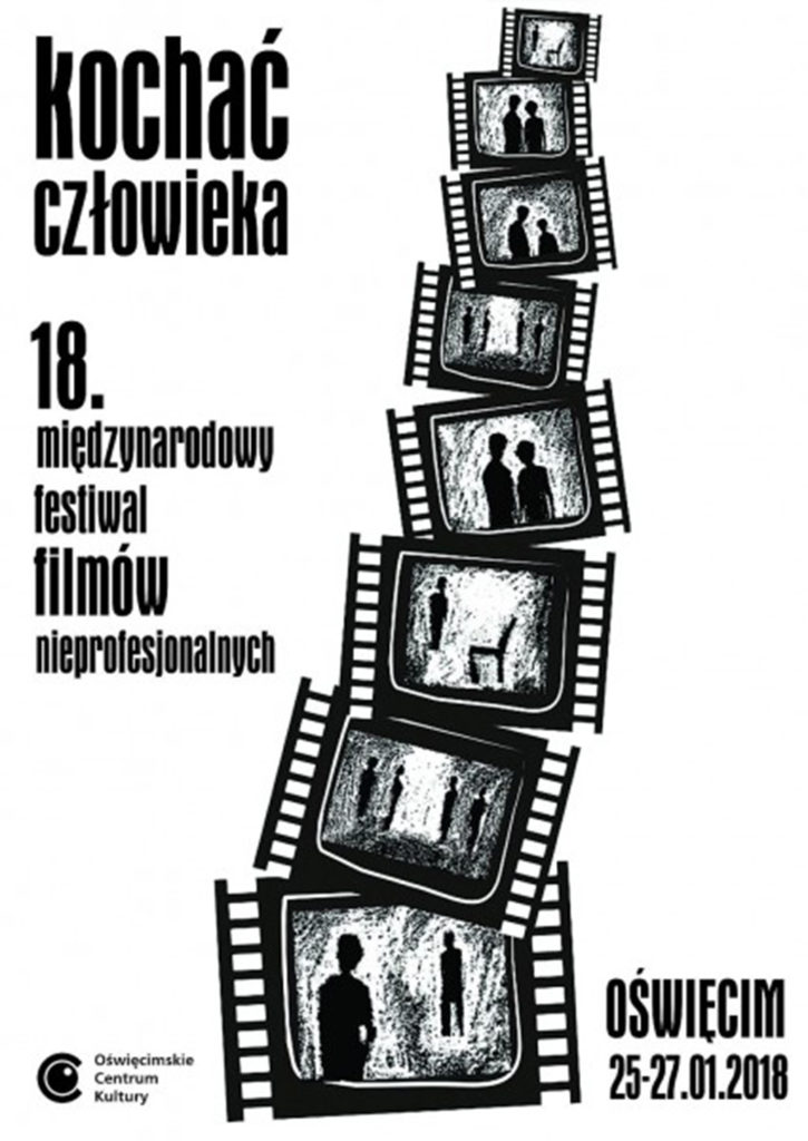 Międzynarodowy Festiwal Filmów Nieprofesjonalnych "Kochać człowieka" 18 raz zagości w Oświęcimskim Centrum Kultury. Start 25 stycznia. Festiwal zakończy się dwa dni później.