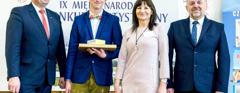 Igor Stoczek i Aleksandra Brusik na podium międzynarodowego konkursu