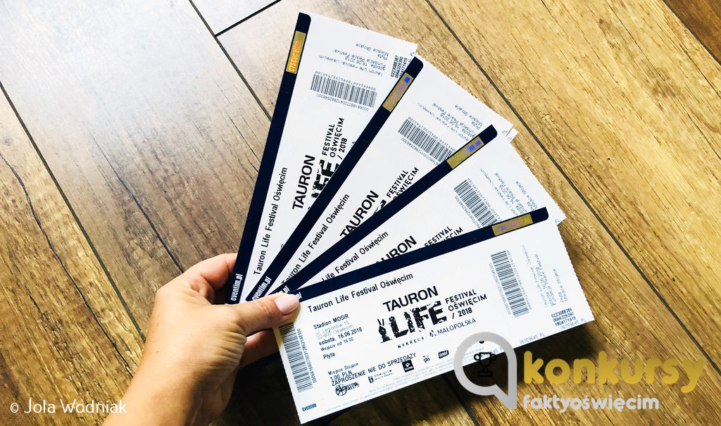 Zapraszamy do zabawy, w której można wygrać podwójny bilet na sobotnie koncerty w ramach Tauron Life Festival Oświęcim. Wziąć w nim udział mogą tylko zalogowani czytelnicy.