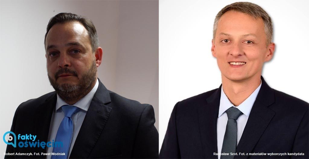 Robert Adamczyk i Radosław Szot spotkają się w drugiej turze wyborów na urząd burmistrza gminy Brzeszcze. Który z nich wygra w mateczniku Beaty Szydło?