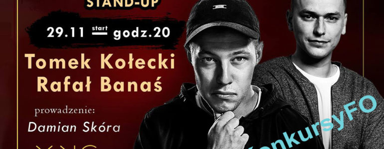 Zgarnij bilety na stand-up Tomka Kołeckiego i Rafała Banasia