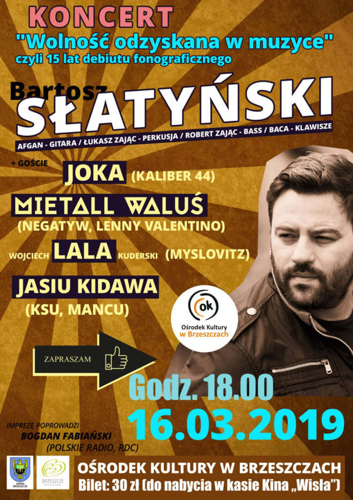 koncert Bartosza Słatyńskiego