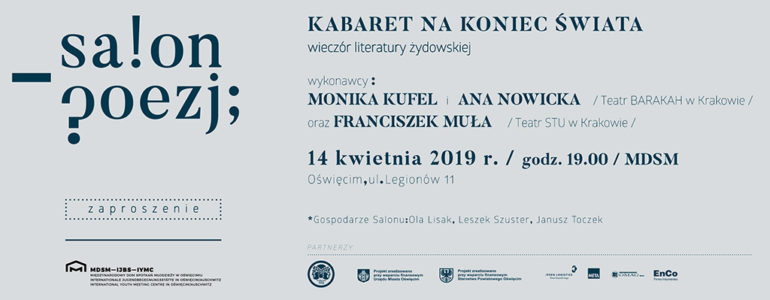 71. Krakowski Salon Poezji w MDSM „Kabaret na koniec świata”