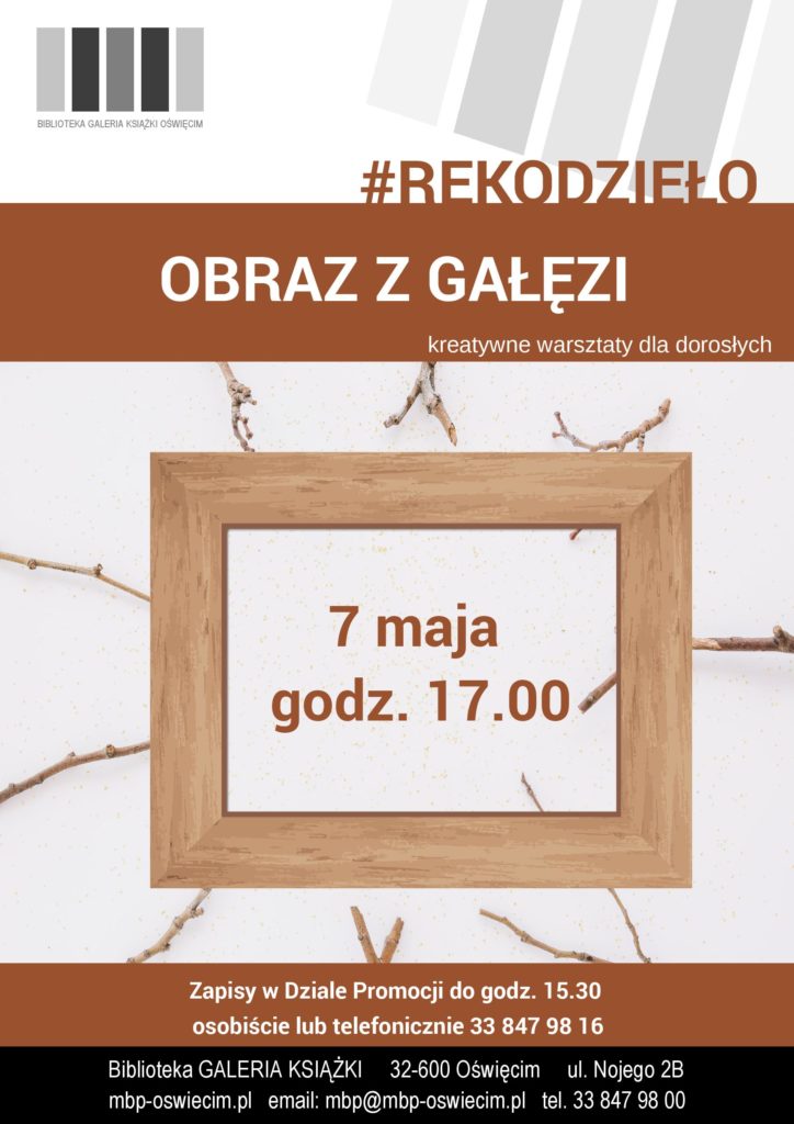 #Rękodzieło, czyli Tydzień Bibliotek