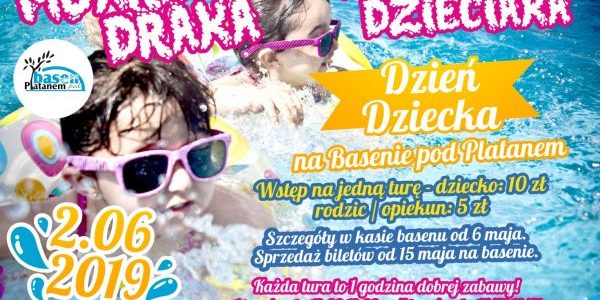 Mokra draka dla dzieciaka na basenie