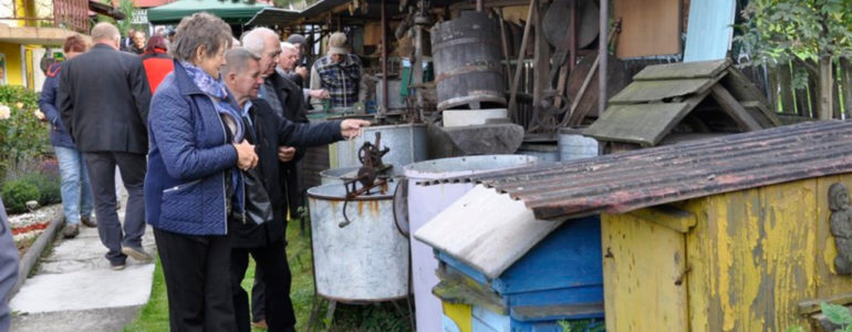 Goście z Polski odwiedzili grojecką pasiekę Malwa – FOTO