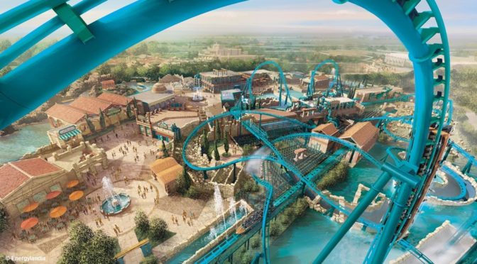 W przyszłym roku w Energylandii pojawi się szósta strefa rozrywki o nazwie Aqualantis. Jej największą atrakcją będzie rollercoaster Abyssus.