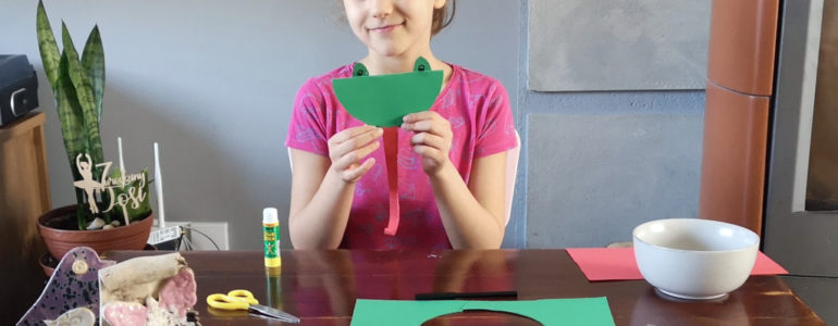 Jak zrobić żabkę z papieru? – FILM