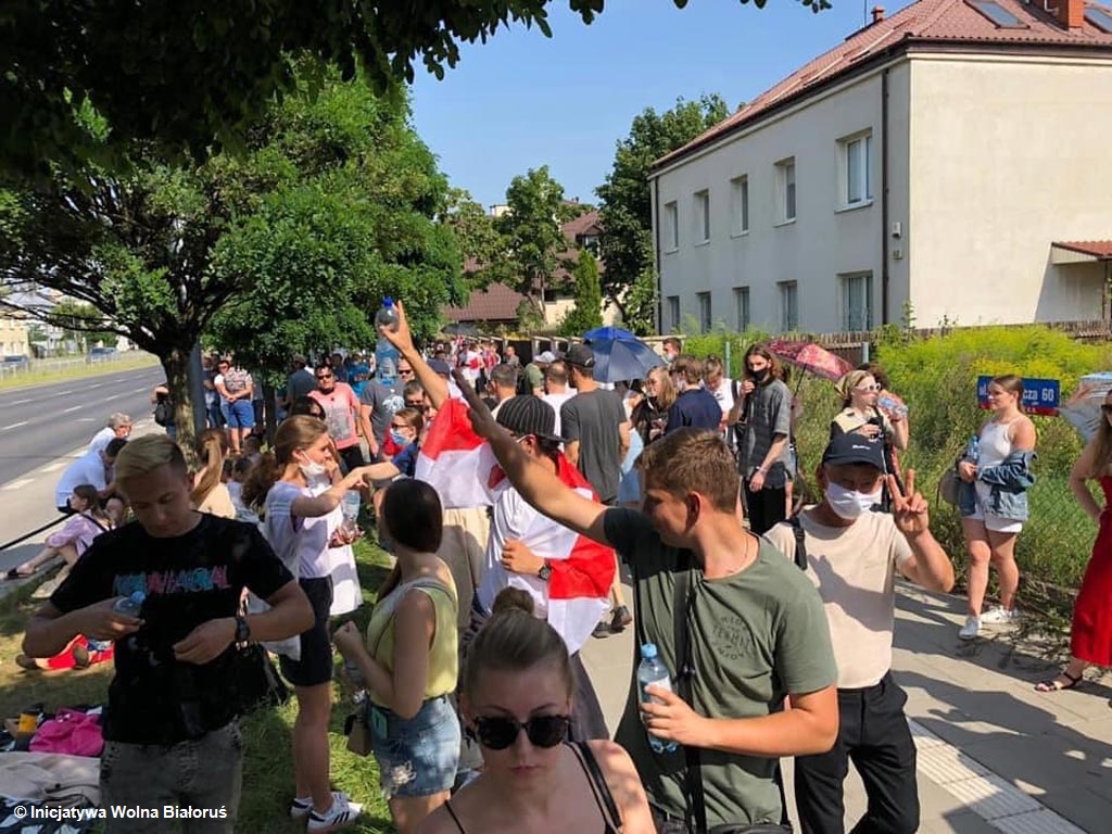 W sobotę o godzinie 18 na Rynku Głównym w Oświęcimiu odbędzie się wiec solidarności z Białorusinami, którzy walczą o ojczyznę wolną od dyktatury.