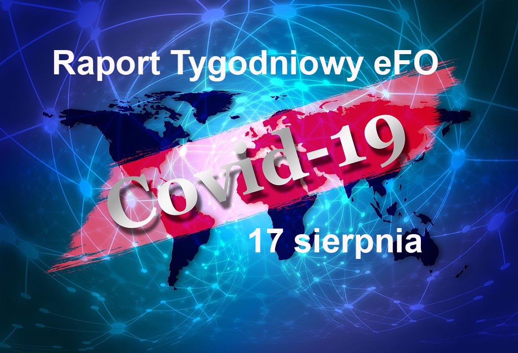 Od ostatniego Raportu Tygodniowego eFO w powiecie oświęcimskim przybyły 34 przypadki zachorowania na COVID-19 i siedmiu ozdrowieńców.