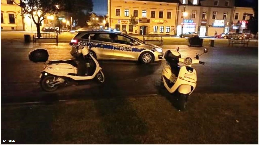 40-letni chuligan wpadł w ręce policjantów, dzięki szybkiej reakcji mieszkanki Zatora. Kompletnie pijany mężczyzna w środku nocy skopał dwa skutery.