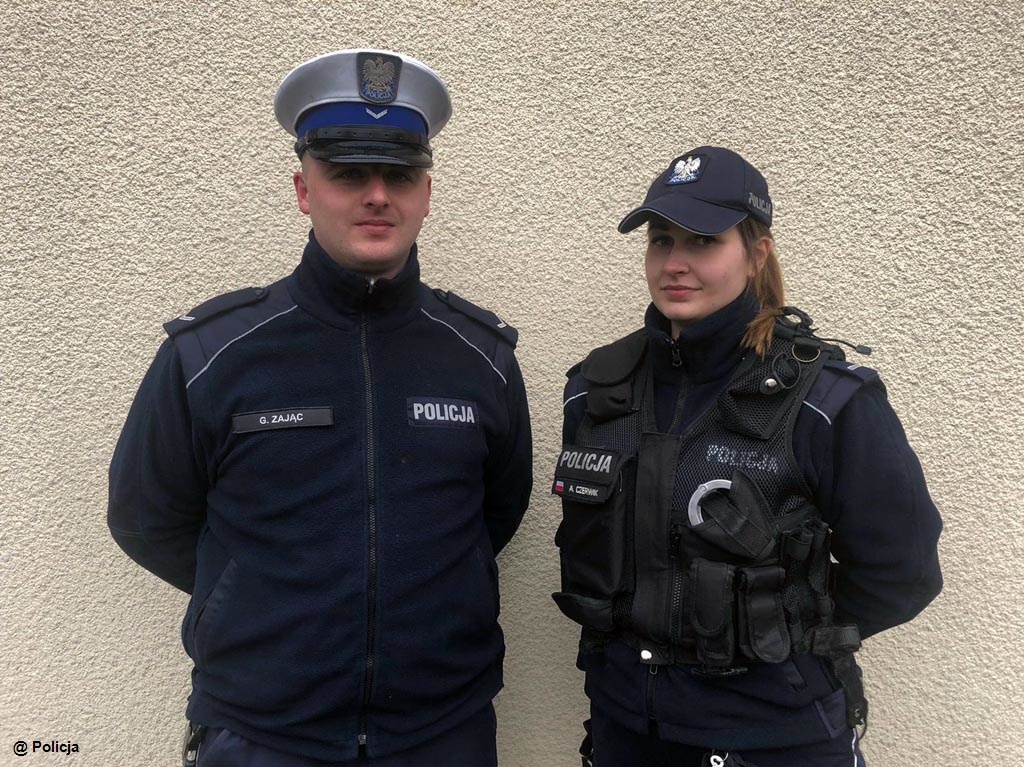 Są razem w życiu prywatnym, pracują w policji. Policyjna para ratowała 16-latka rannego w wypadku drogowym, do którego doszło w weekend w Przeciszowie.