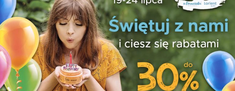 19. urodziny sieci sklepów mydlarnia u Franciszka. Są promocje – FILM